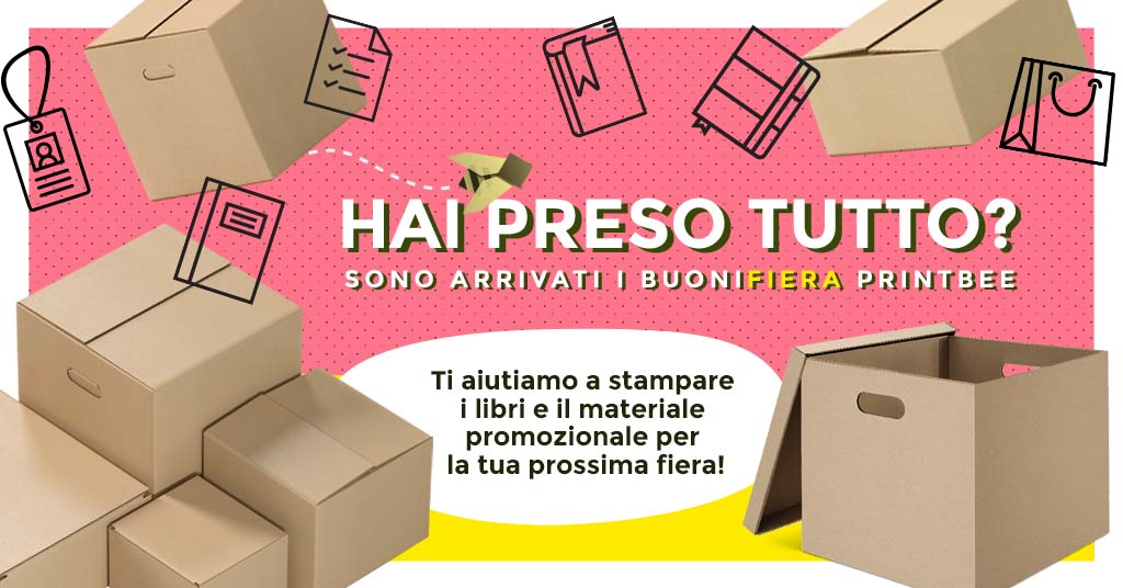 I BuoniFiera di Printbee per gli editori